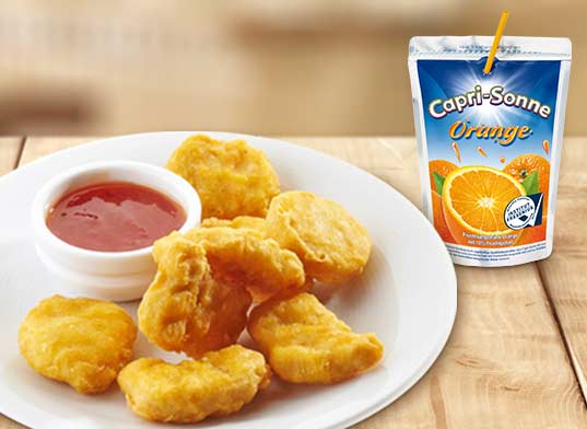 Produktbild Kids Menü 4 Nuggets