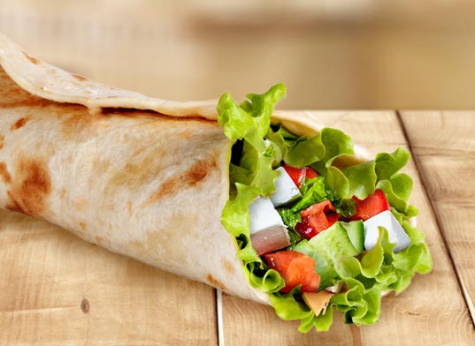 Produktbild Salat Wrap